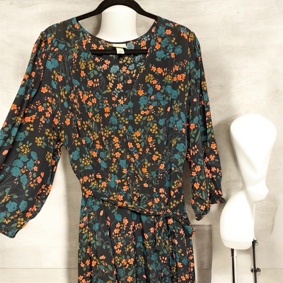 Floral Black Dress - Picture 2 of 4